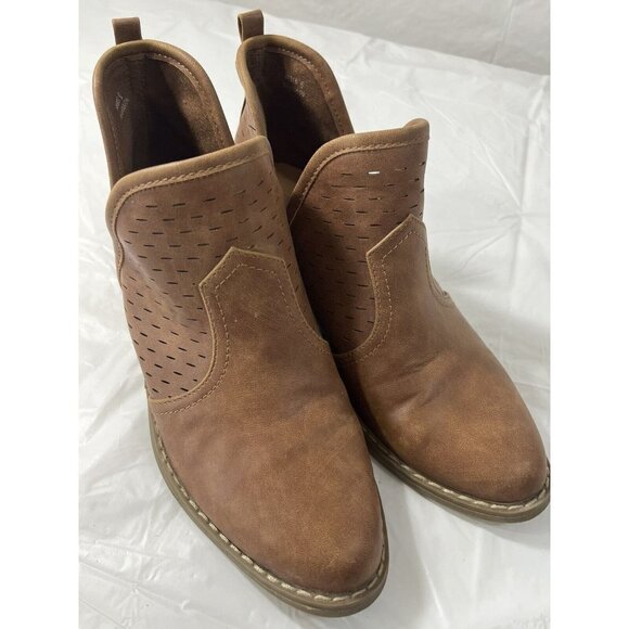 Report Women’s Davidson Tan Brown Ankle  Bootie Shoe Size 6 LEATHER - Picture 15 of 15